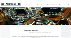 Desktop Screenshot of netronics.nl