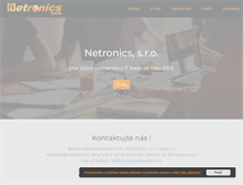 Tablet Screenshot of netronics.eu
